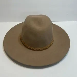 Rag & Bone Womens Hat Floppy Fedora Felted 100% Wool Taupe Boho  S ?? rag & bone Fedora Hats for Women for sale | eBay main image 4
